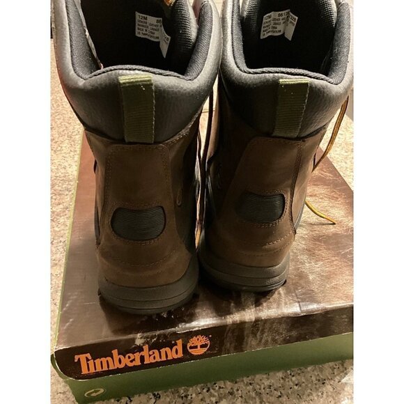 Timberland Men’s Waterproof Brown Boots Size‎ 12 - Picture 8 of 12